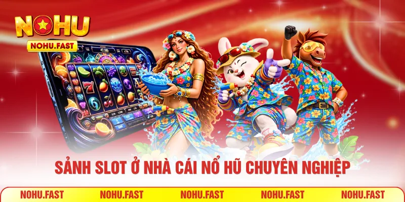 Sảnh slot ở nhà cái nổ hũ chuyên nghiệp
